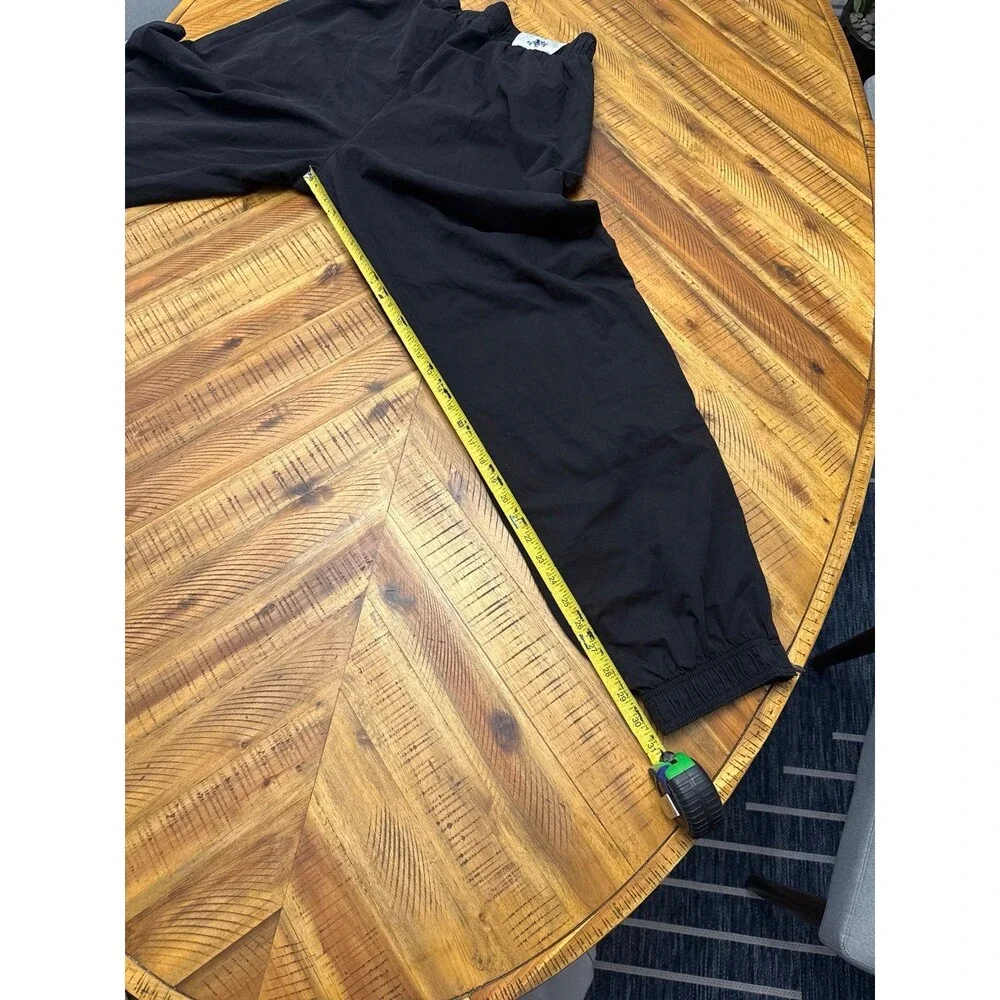 Vintage 90s Adidas Equipment EQT Soccer Track Pants Black Baggy Y2K